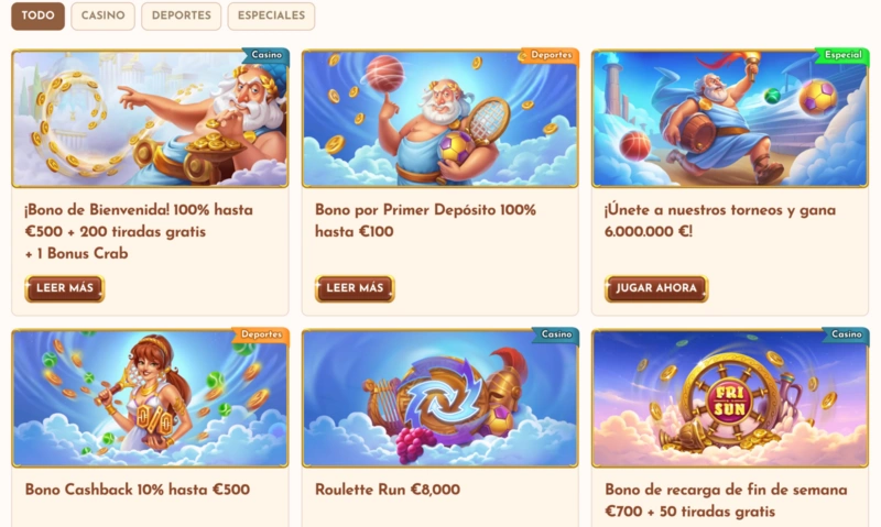 BetHall Bonuses